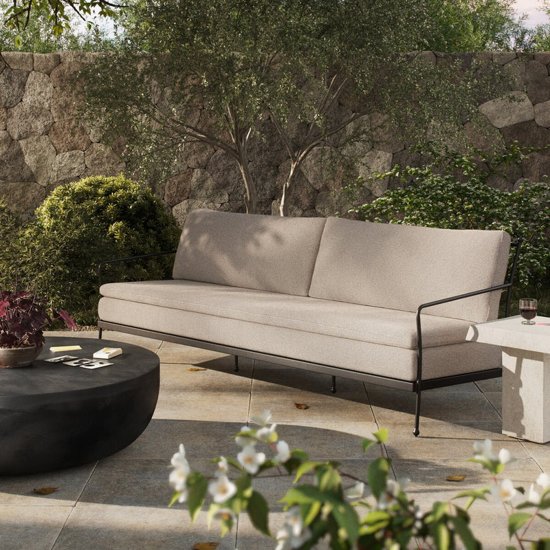Tally Outdoor Sofa - Ramiro Ecru
