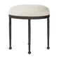 Corinne Accent Stool - Crete Pebble