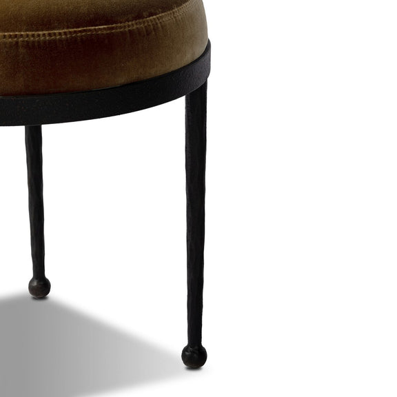 Corinne Accent Stool - Surrey Ochre