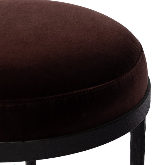 Corinne Accent Stool - Surrey Plum