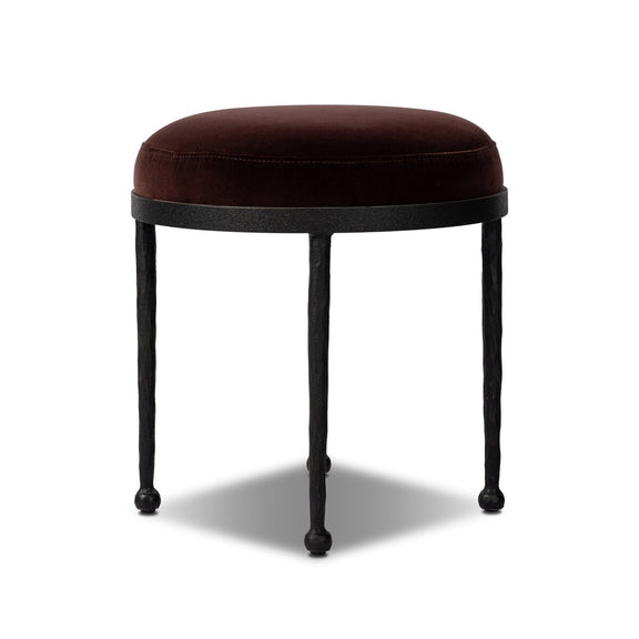 Corinne Accent Stool - Surrey Plum