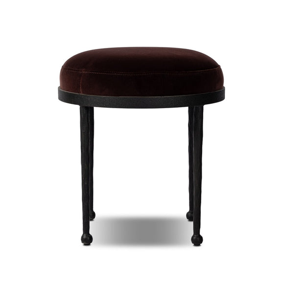 Corinne Accent Stool - Surrey Plum
