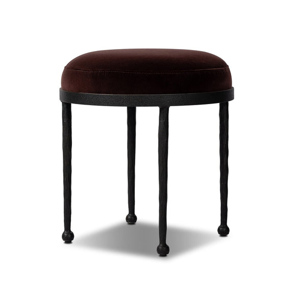 Corinne Accent Stool - Surrey Plum