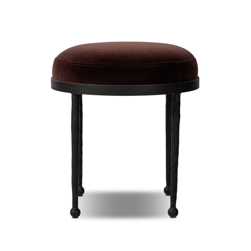 Corinne Accent Stool - Surrey Plum