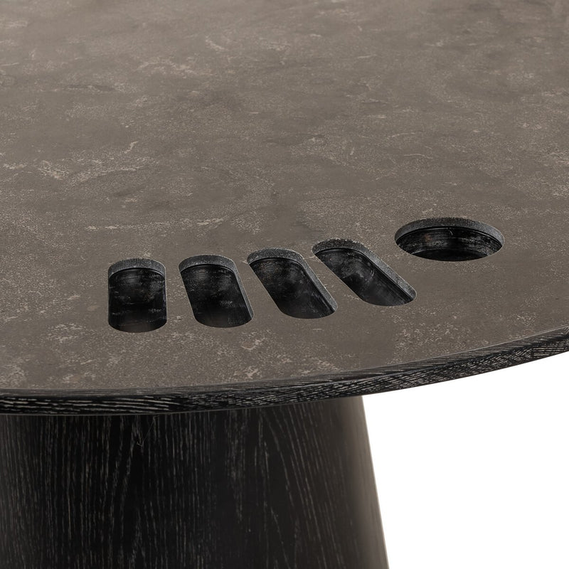 Skye Poker Table - Bluestone