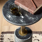Reeves End Table - Black Marble