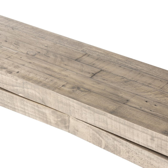 Matthes Console Table - 94" - Weathered Wheat
