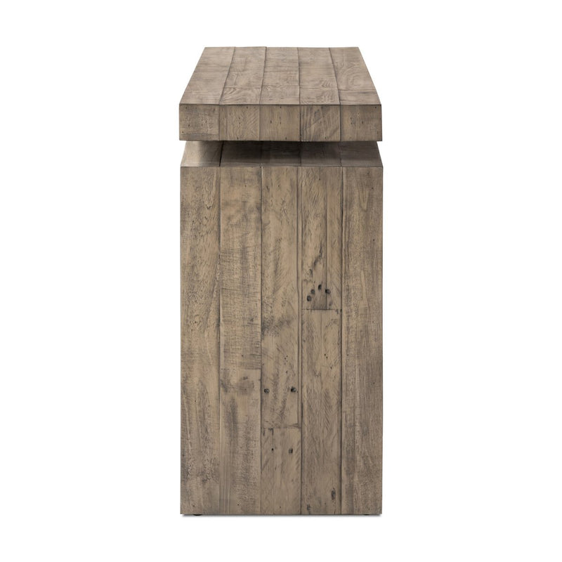 Matthes Console Table - 94" - Weathered Wheat