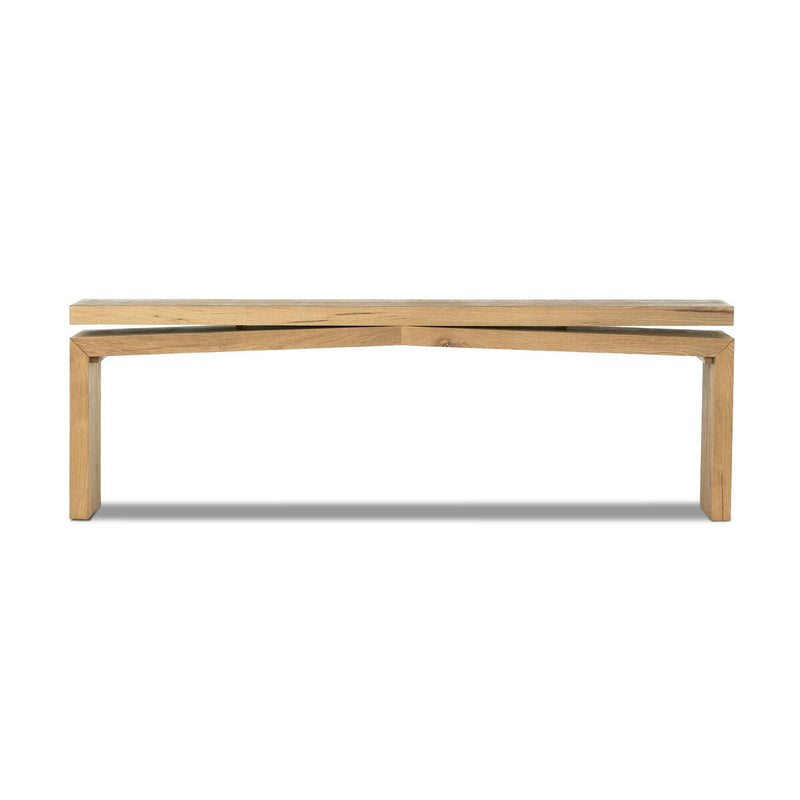 Matthes Console Table - 94" - Worn Oak Veneer