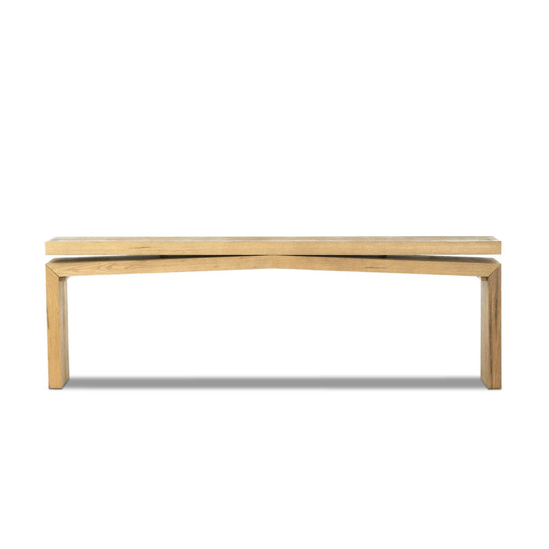 Matthes Console Table - 94" - Worn Oak Veneer