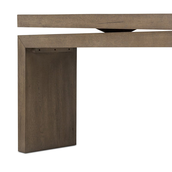 Matthes Console Table - 94" - Rustic Grey Veneer