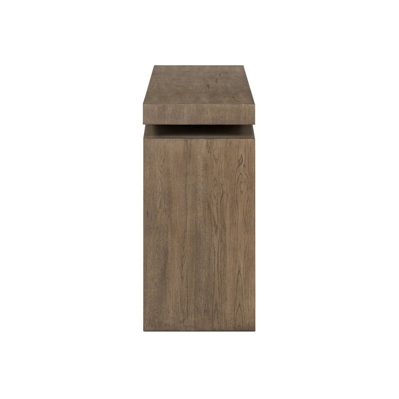 Matthes Console Table - 94" - Rustic Grey Veneer