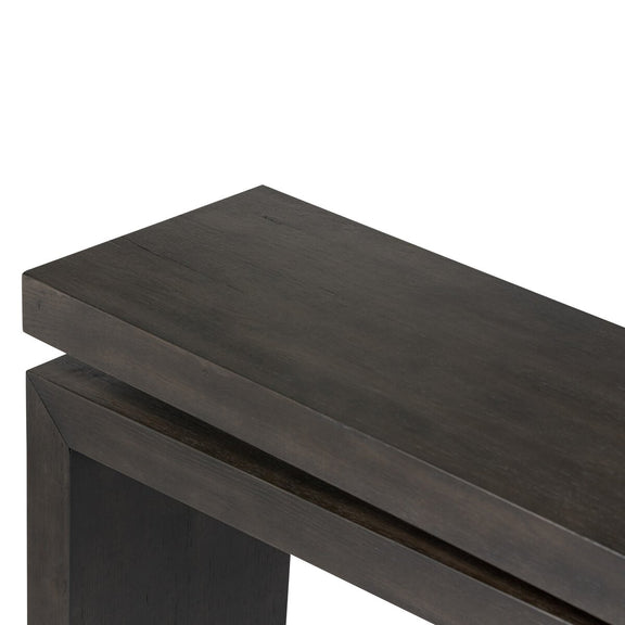Matthes Console Table - 94" - Smoked Black Veneer