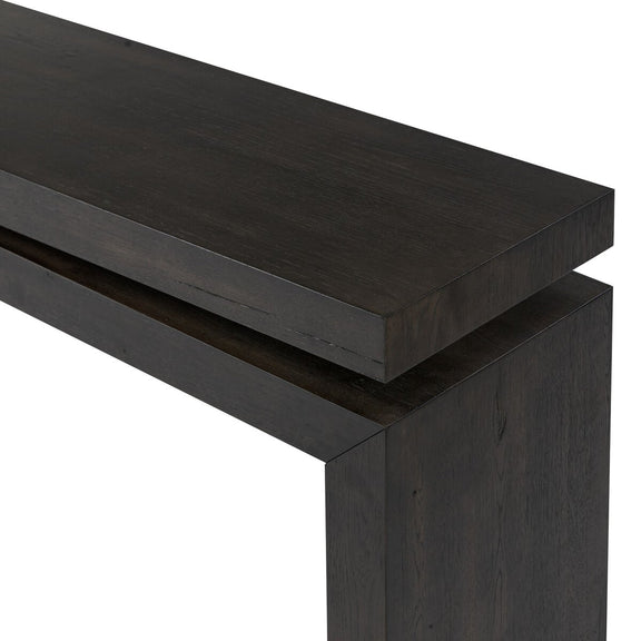 Matthes Console Table - 94" - Smoked Black Veneer