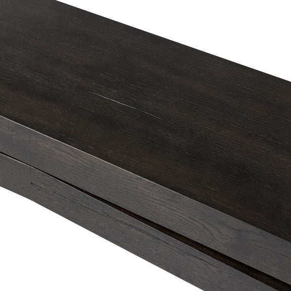 Matthes Console Table - 94" - Smoked Black Veneer