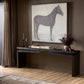 Matthes Console Table - 94" - Smoked Black Veneer