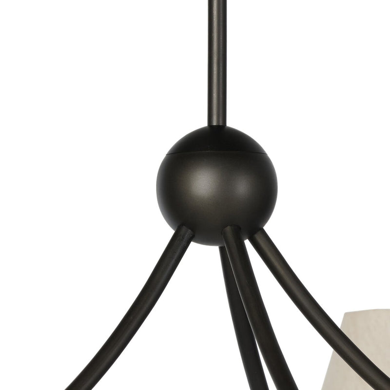Whittier Chandelier - Natural Bronze