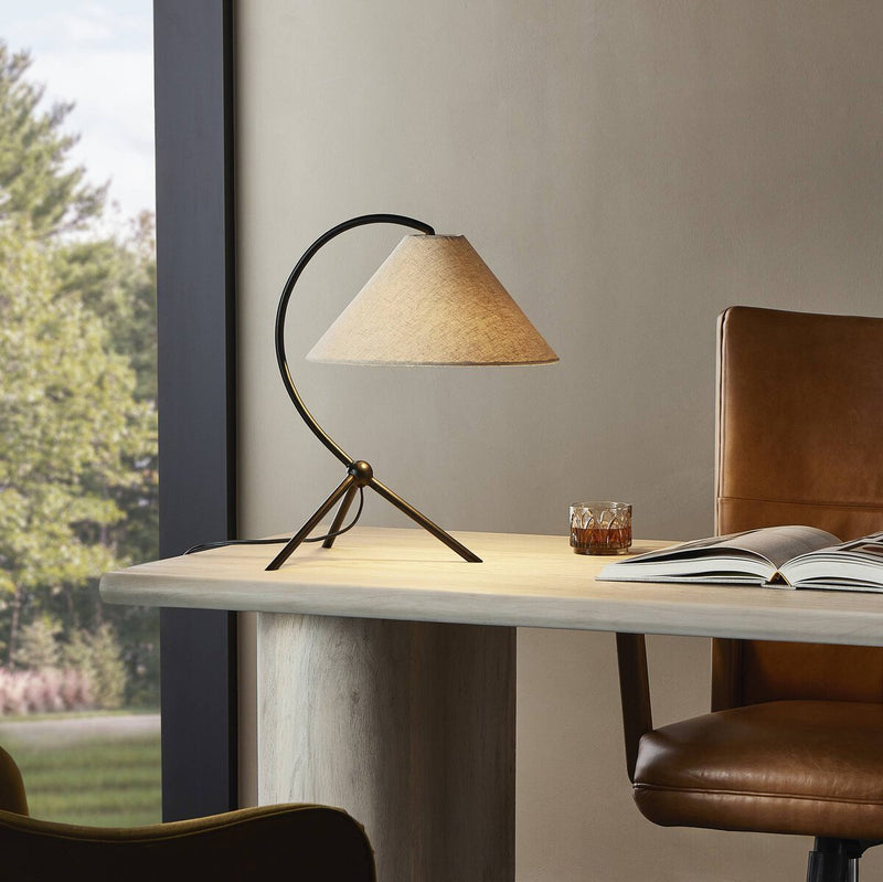 Emile Table Lamp - Matte Black