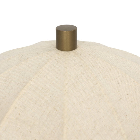 Clover Table Lamp - Taupe Marble