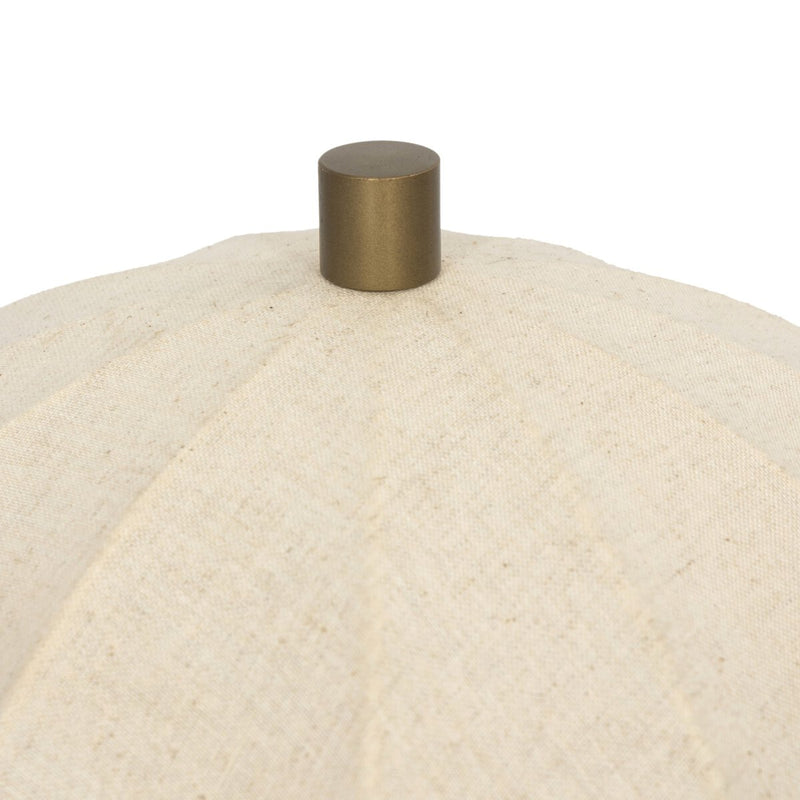 Clover Table Lamp - Taupe Marble