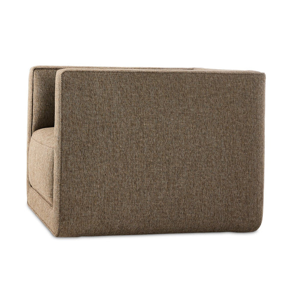 Phillip Swivel Chair - Delta Tweed