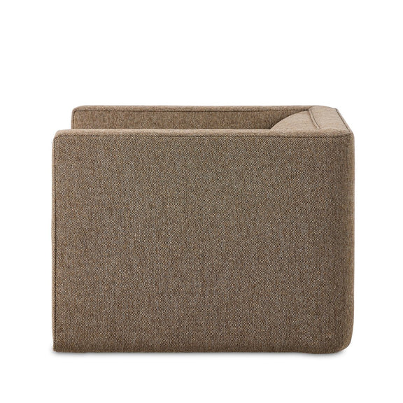 Phillip Swivel Chair - Delta Tweed
