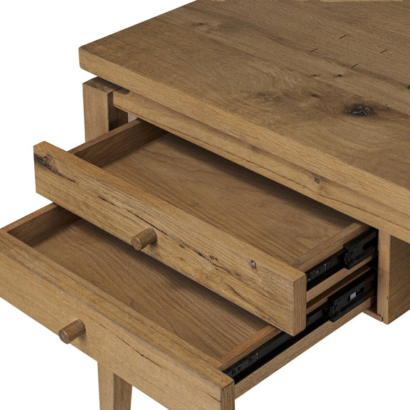 Bergstrom Desk - Warm Natural Oak