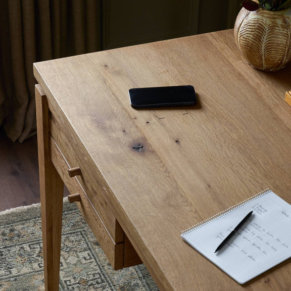 Bergstrom Desk - Warm Natural Oak