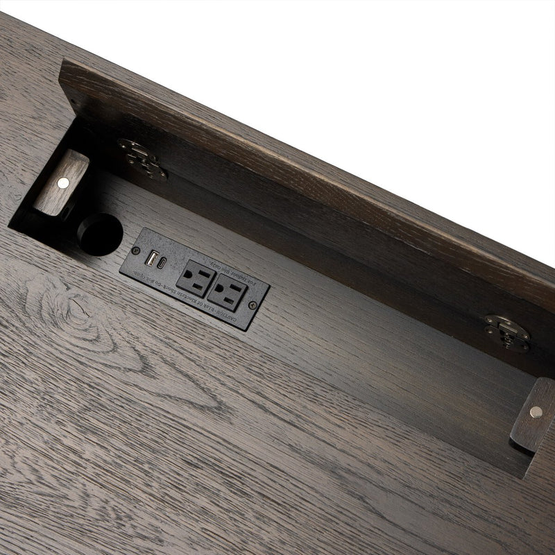 Bergstrom Desk - Smoked Black