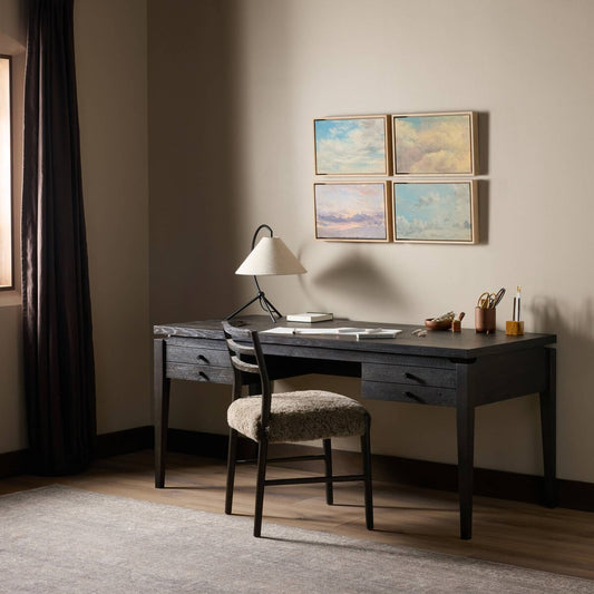 Bergstrom Desk - Smoked Black