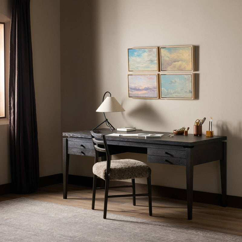 Bergstrom Desk - Smoked Black