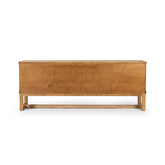 Tamara Media Console - Worn Oak Veneer