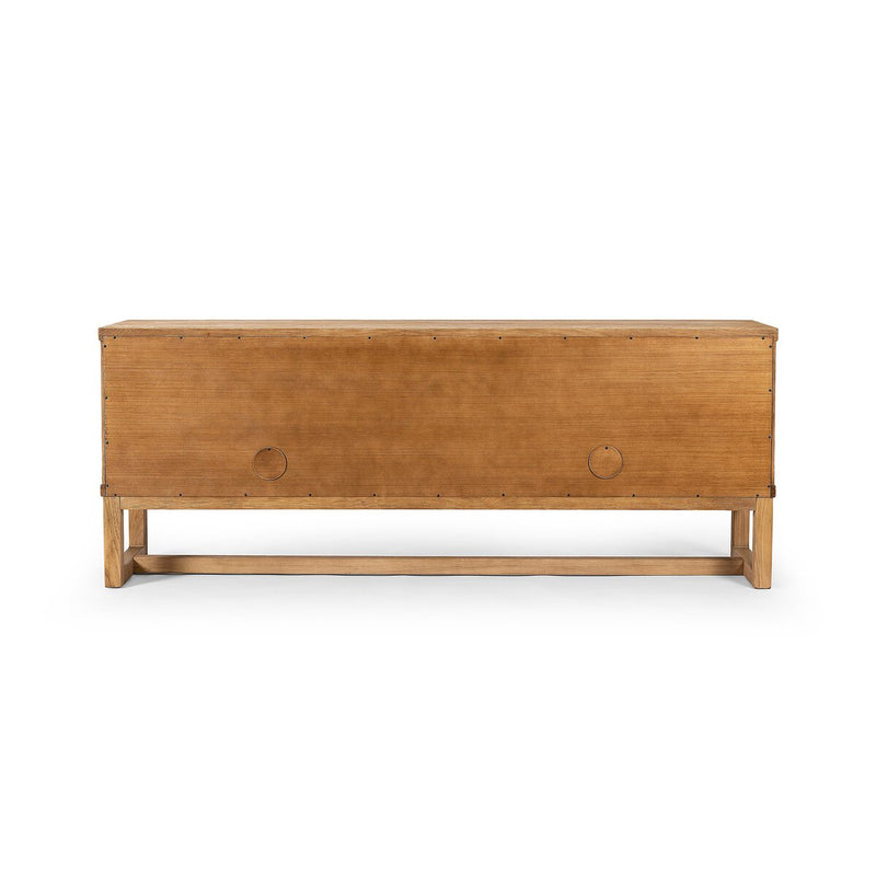 Tamara Media Console - Worn Oak Veneer