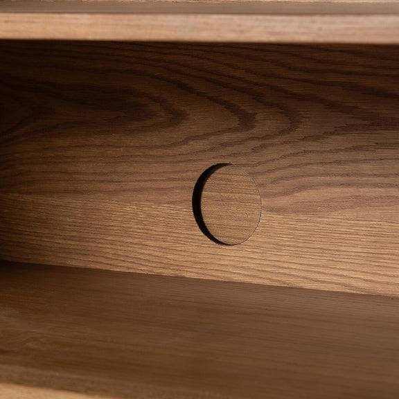 Tamara Media Console - Worn Oak Veneer