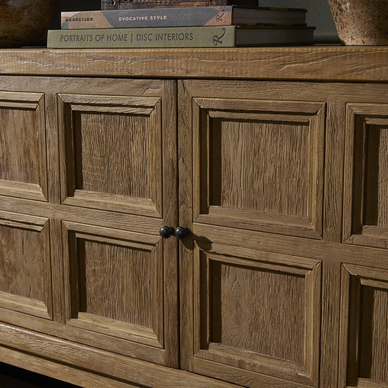 Tamara Media Console - Worn Oak Veneer