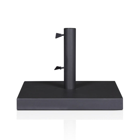 Baska Outdoor Umbrella Stand - Black Stainless Steel