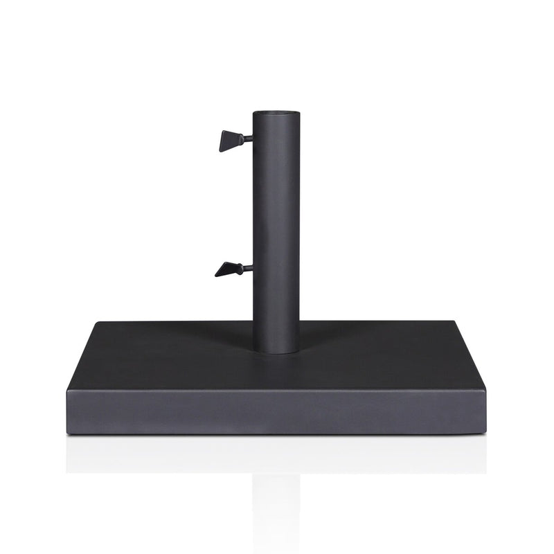 Baska Outdoor Umbrella Stand - Black Stainless Steel