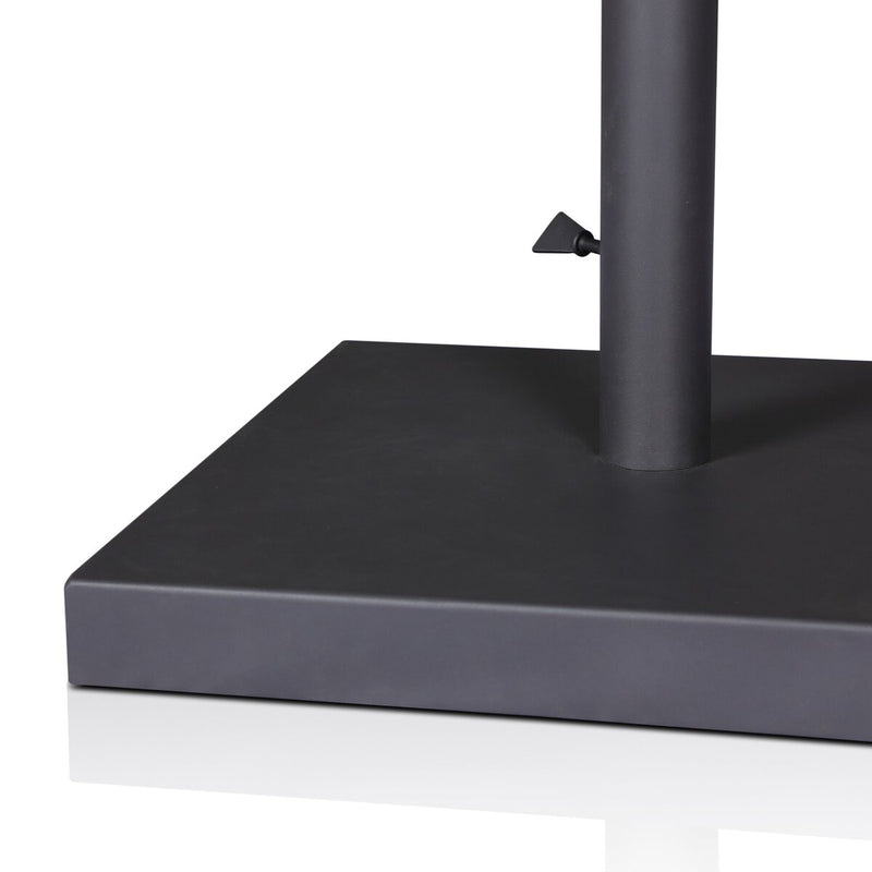 Baska Outdoor Umbrella Stand - Black Stainless Steel