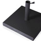Baska Outdoor Umbrella Stand - Black Stainless Steel