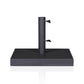Baska Outdoor Umbrella Stand - Black Stainless Steel