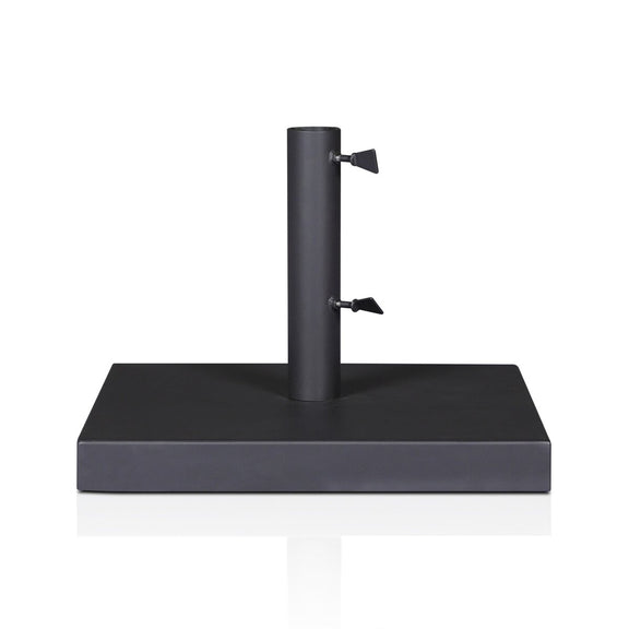 Baska Outdoor Umbrella Stand - Black Stainless Steel