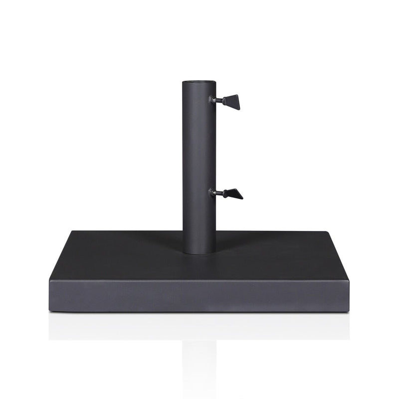 Baska Outdoor Umbrella Stand - Black Stainless Steel