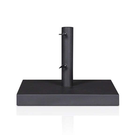 Baska Outdoor Umbrella Stand - Black Stainless Steel