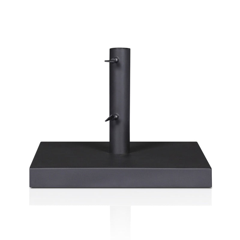 Baska Outdoor Umbrella Stand - Black Stainless Steel