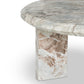 Dakota Nesting Coffee Table - Creamy Taupe Marble Solid