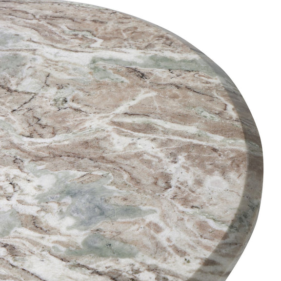 Dakota Nesting Coffee Table - Creamy Taupe Marble Solid