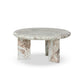 Dakota Nesting Coffee Table - Creamy Taupe Marble Solid