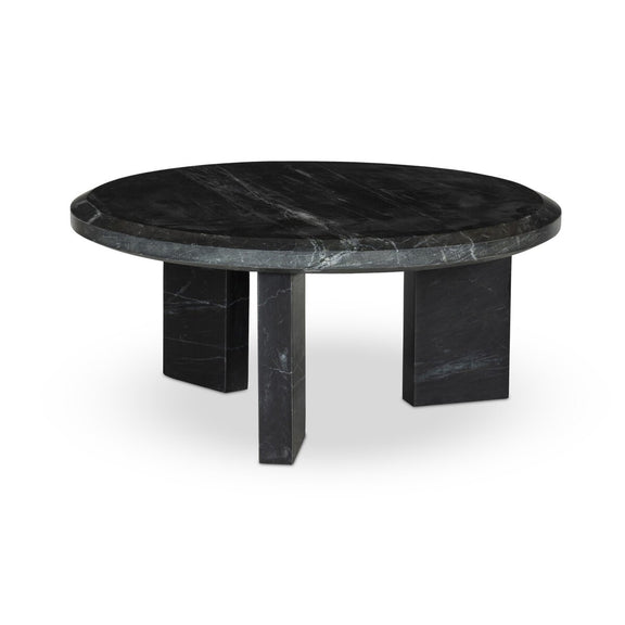 Dakota Nesting Coffee Table - Black Marble