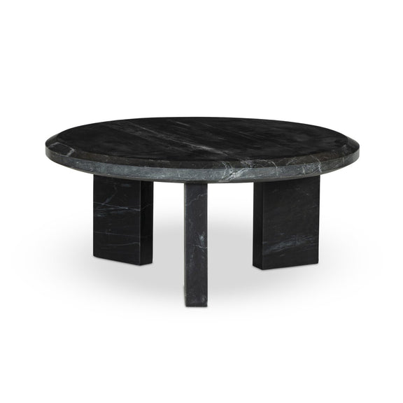 Dakota Nesting Coffee Table - Black Marble