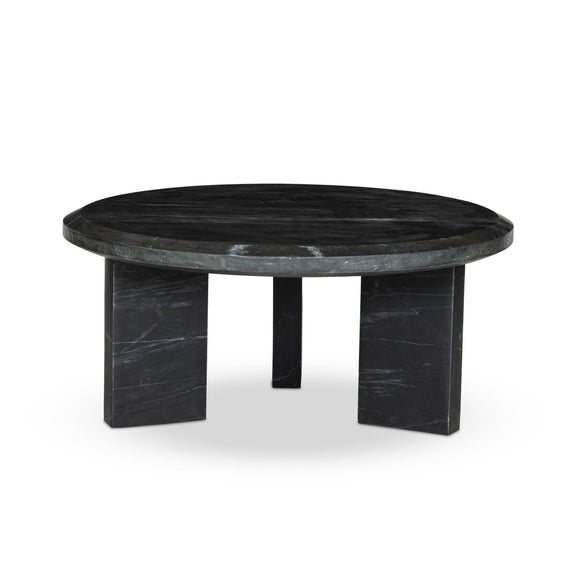 Dakota Nesting Coffee Table - Black Marble